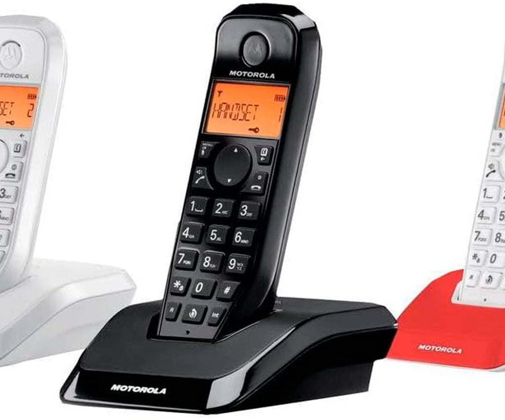 MOTOROLA S1203 TRIO MAXICOLOR / TELÉFONOS INALÁMBRICOS - detalle