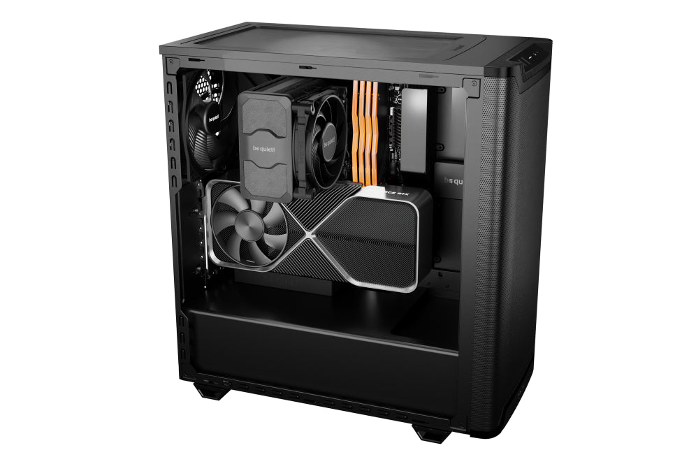 be quiet! PURE BASE 501 Airflow Window Black Midi Tower Negro