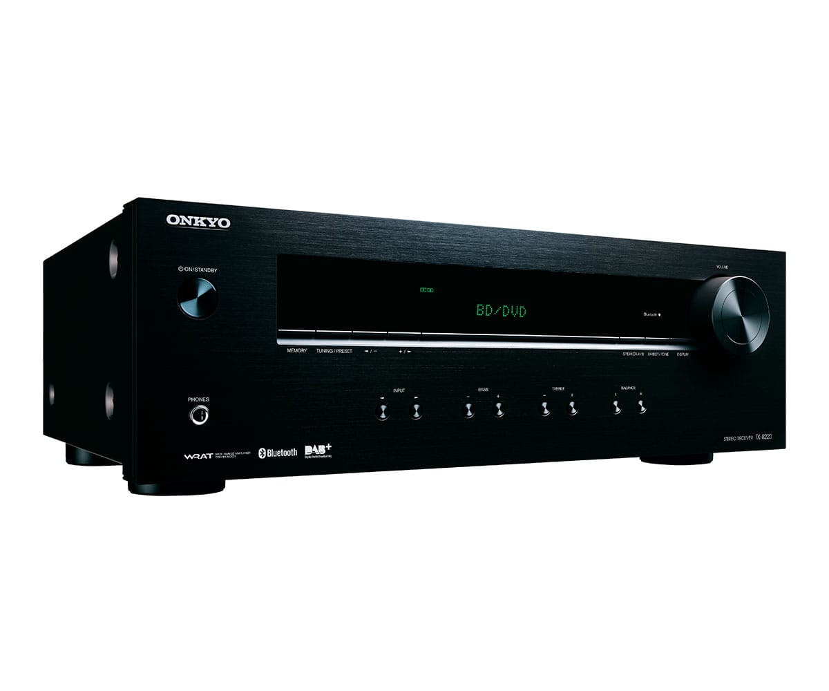 ONKYO TX-8220 BLACK / AMPLIFICADOR DE AUDIO 2.0CH 100W - detalle