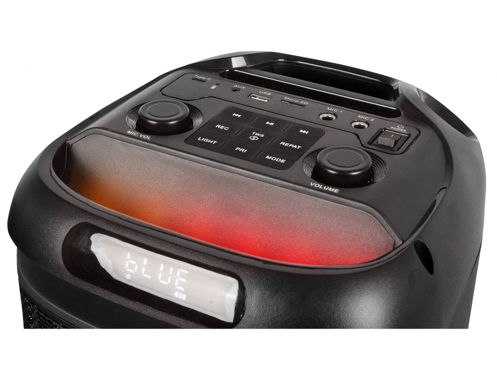 Trevi XF 650 KB Altavoz para fiestas Negro 100 W - detalle