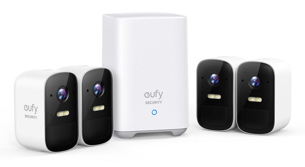 Eufy Security eufyCam 2C. Camara vigilancia WiFi Exterior. Camara de vigilancia Exterior.180 días de duración de la batería. HD 1080p. nessun Costo mensile. Conjunto de Dos cámaras - detalle