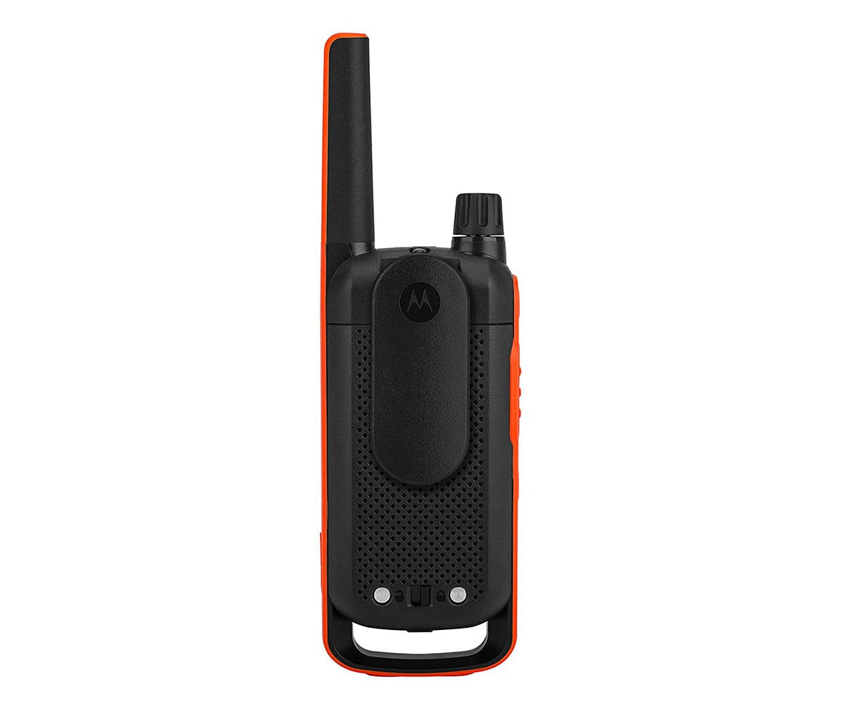 MOTOROLA TALKABOUT T82 TWIN PACK NARANJA / PACK DE 2 WALKIE TALKIE - detalle