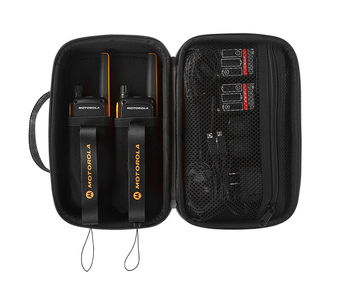 MOTOROLA T82 EXTREME AMARILLO / TWIN PACK WALKIE TALKIE - detalle
