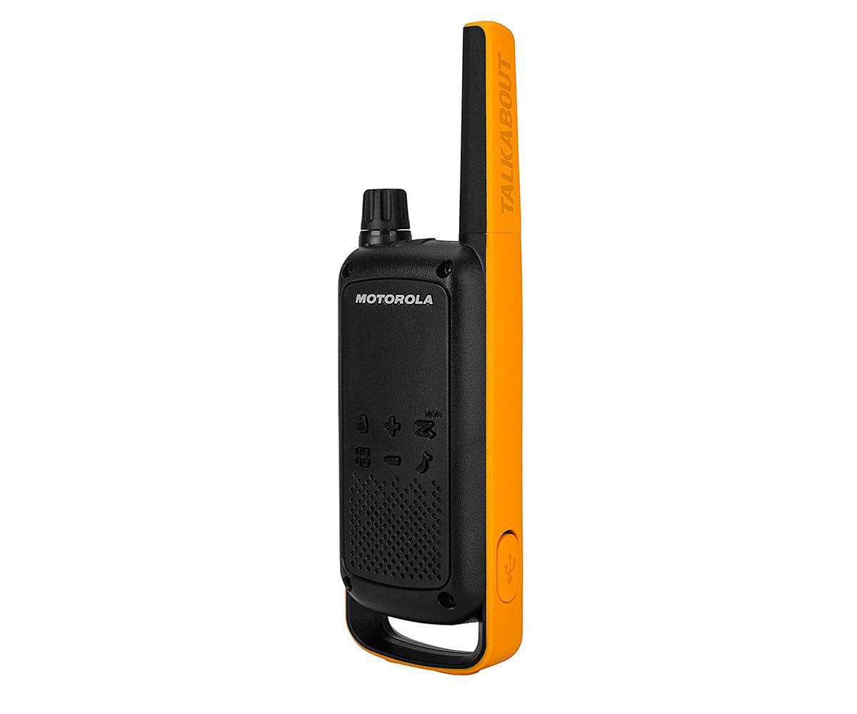 MOTOROLA T82 EXTREME AMARILLO / TWIN PACK WALKIE TALKIE - detalle