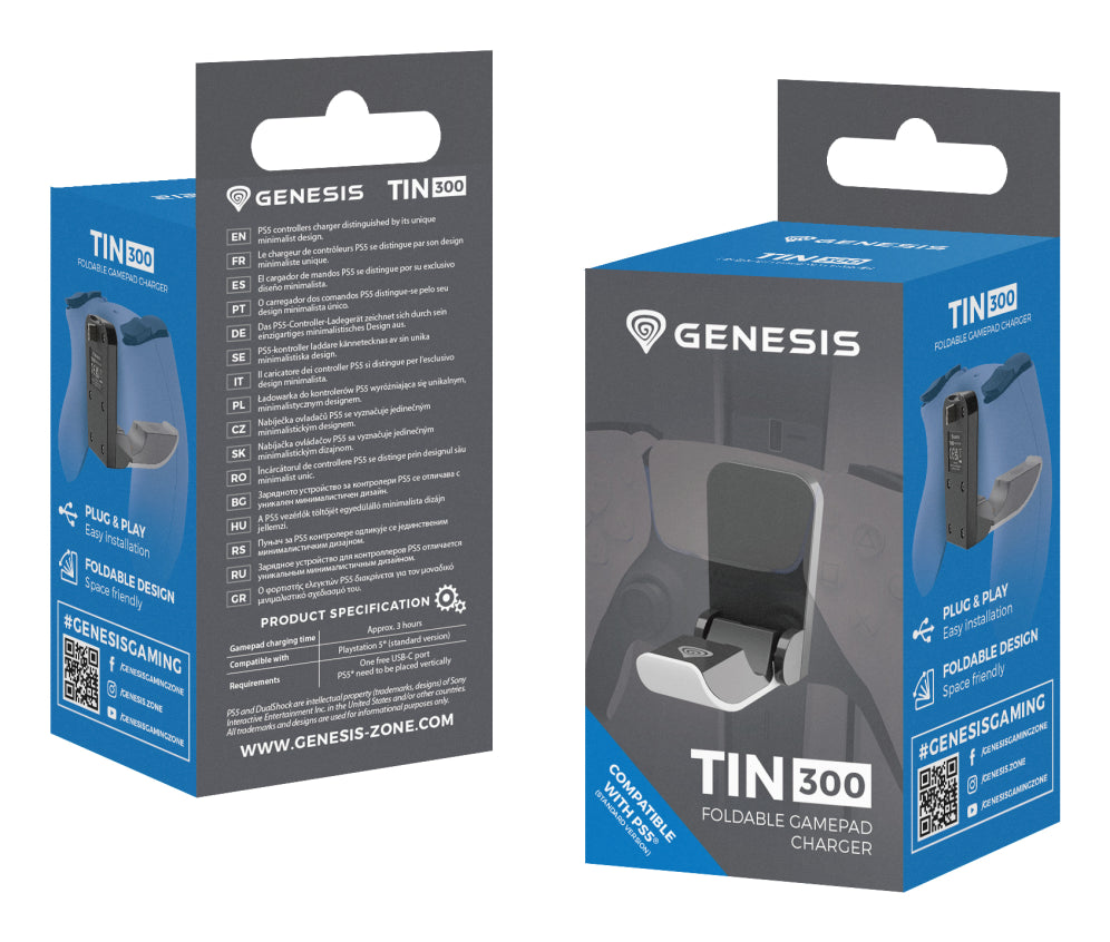 GENESIS Tin 300 Sistema de carga