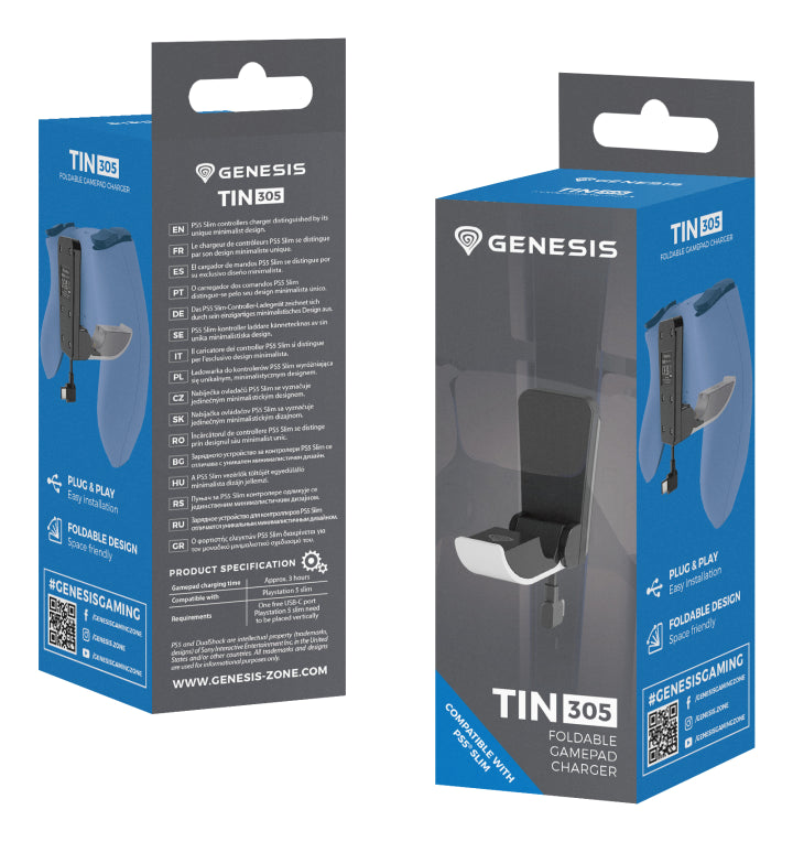 GENESIS Tin 305 Sistema de carga