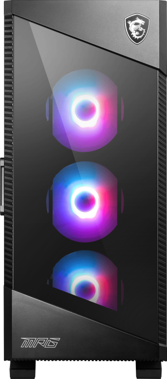 MSI MPG Velox 100R Midi Tower Negro - detalle