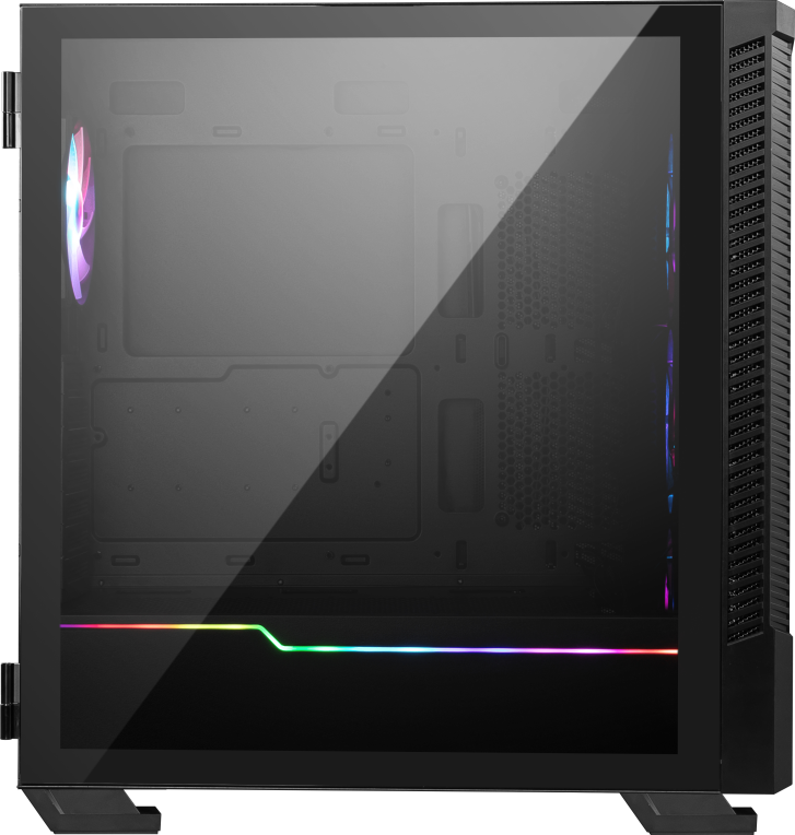 MSI MPG Velox 100R Midi Tower Negro - detalle