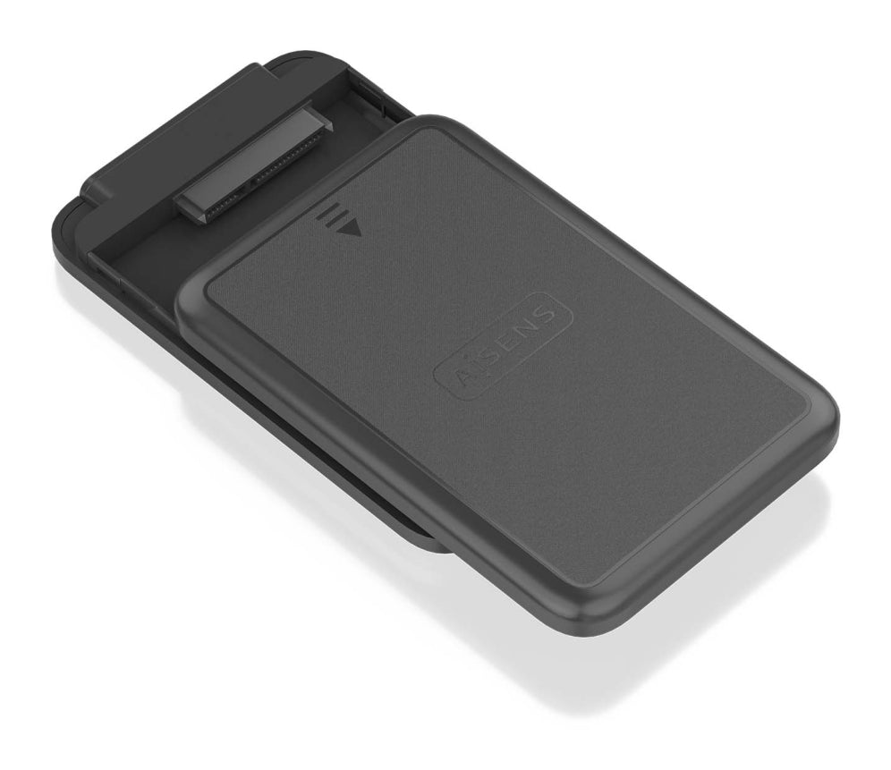 AISENS ASE-2519B caja para disco duro externo Carcasa de disco duro/SSD 2.5"