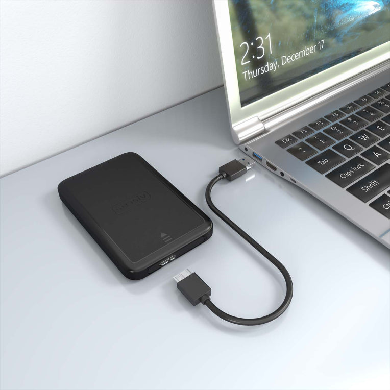 AISENS ASE-2519B caja para disco duro externo Carcasa de disco duro/SSD 2.5"