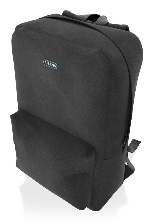 AISENS ASBG-BP080-BK maletines para portátil 39.6 cm (15.6") Mochila Negro