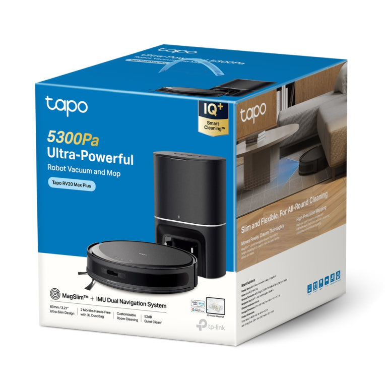 TP-Link Tapo RV20 Max Plus Negro