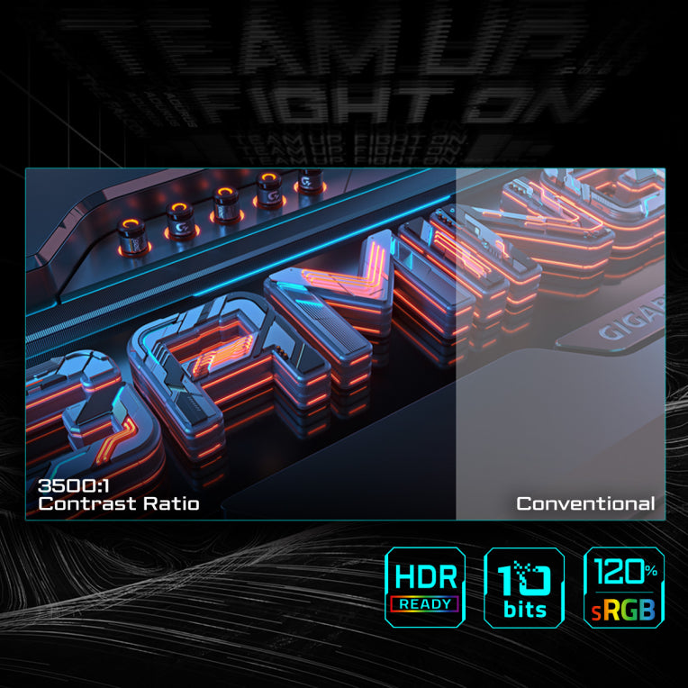 Monitor de xogos curvo QHD GIGABYTE GS32QCA de 31,5 polgadas: 2560 x 1440, 180 Hz, 1 ms, 250 cd/m², FreeSync, compatible con HDR, HDMI 2.0, DisplayPort 1.4