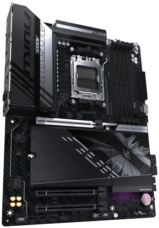 GIGABYTE B850 AORUS ELITE WIFI7 AMD B850 Zócalo AM5 ATX - detalle