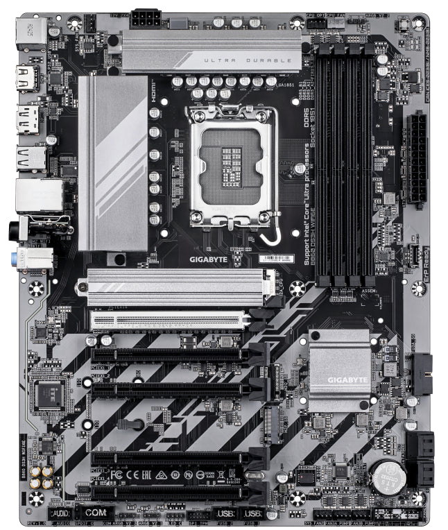 Placa base GIGABYTE B860 DS3H WIFI6E con Intel B860 LGA 1851 (Socket V1) ATX