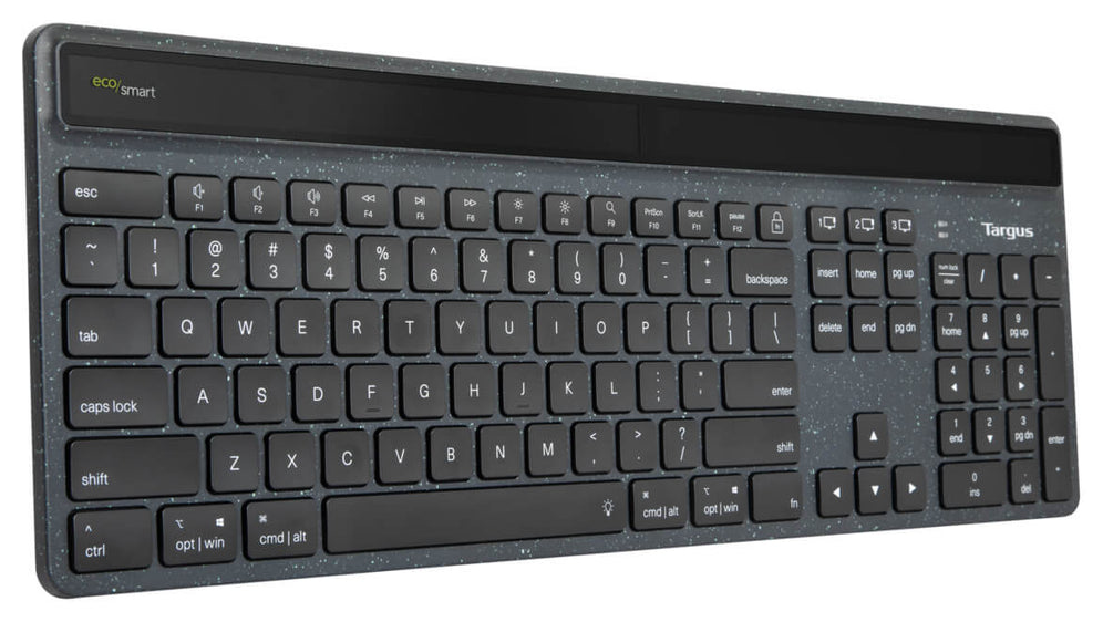 Targus EcoSmart teclado Universal Bluetooth QWERTY Español Negro - detalle