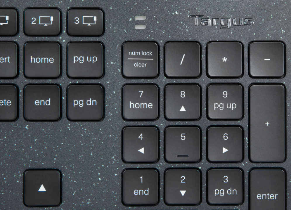 Targus EcoSmart teclado Universal Bluetooth QWERTY Español Negro - detalle