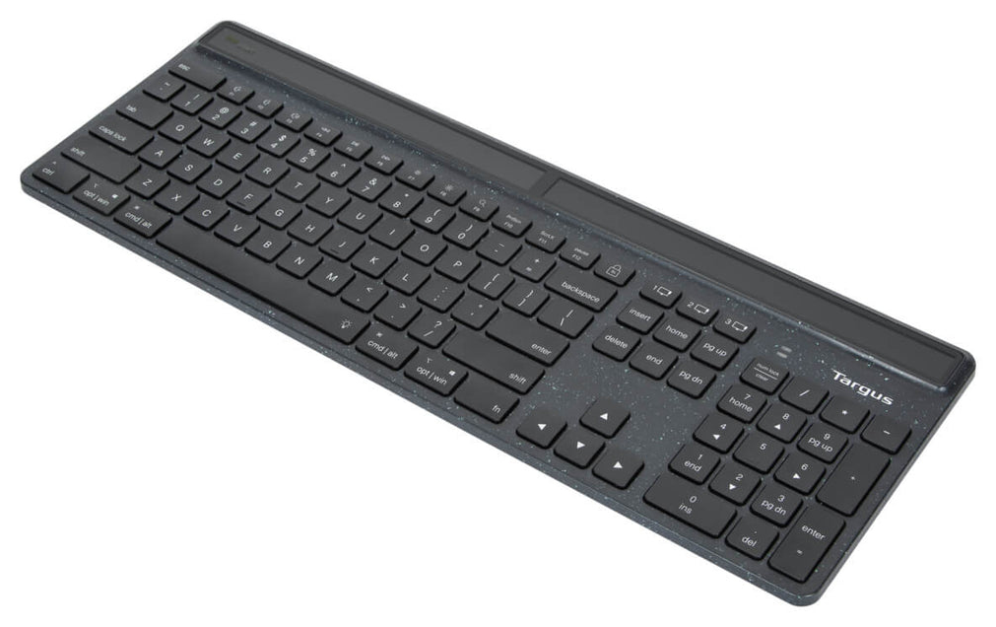 Targus EcoSmart teclado Universal Bluetooth QWERTY Español Negro - detalle