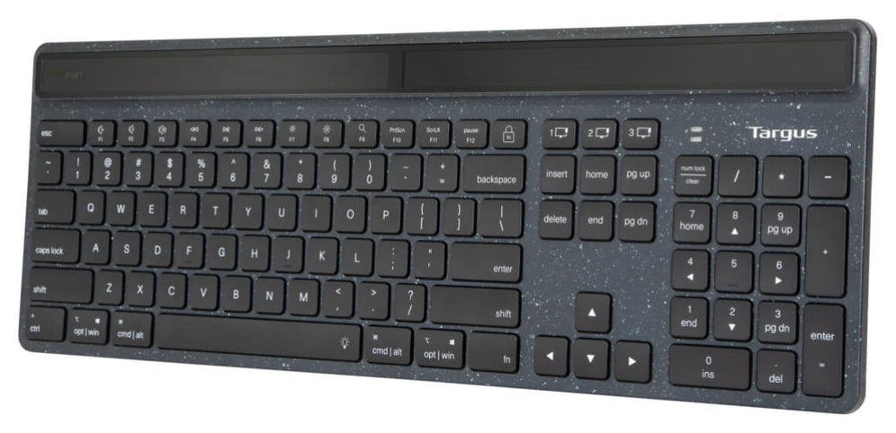 Targus EcoSmart teclado Universal Bluetooth QWERTY Español Negro - detalle