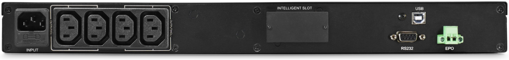 Salicru 6A0DA000004 sistema de alimentación ininterrumpida (UPS) Línea interactiva 0.75 kVA 450 W 4 salidas AC - detalle
