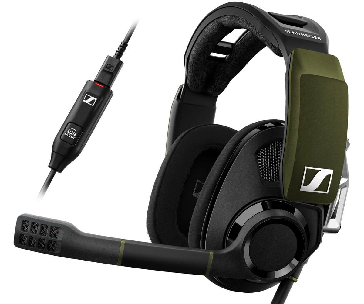 SENNHEISER GSP 550 BLACK / AURICULARES GAMING OVEREAR CON CABLE