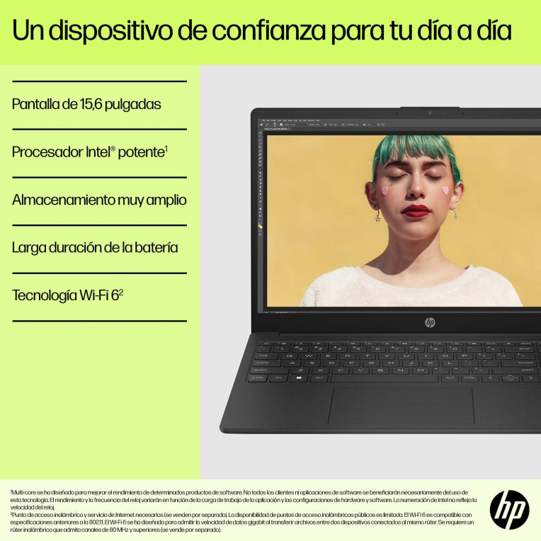 HP 15-fd0061ns Intel® CoreT i7 i7-1355U Portátil 39.6 cm (15.6") Full HD 8 GB DDR4-SDRAM 512 GB SSD Wi-Fi 6 (802.11ax) Windows 11 Home Plata