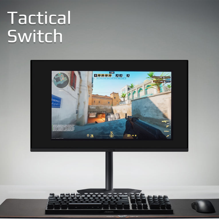 Monitor de xogos OLED GIGABYTE MO32U de 31,5 polgadas e 4K UHD: 3840 x 2160, 165 Hz, 0,03 ms, 250 cd/m², HDR True Black 400, HDMI 2.1, DisplayPort 1.4