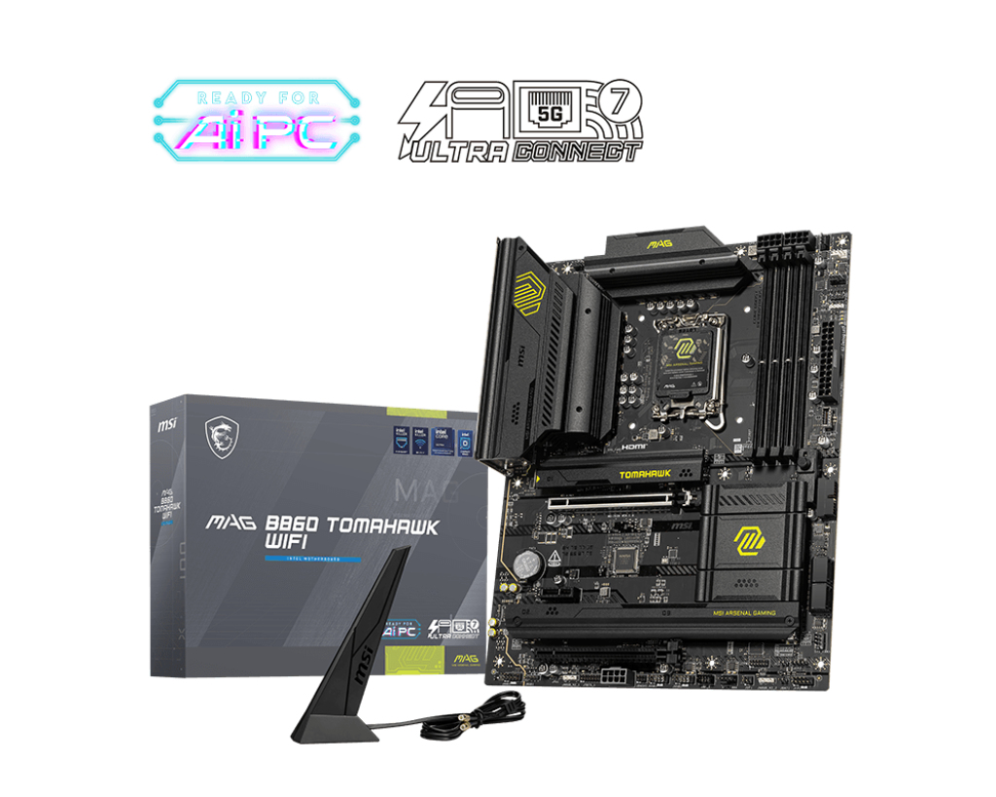 MSI MAG B860 TOMAHAWK WIFI placa base Intel B860 LGA 1851 (Socket V1) ATX - detalle