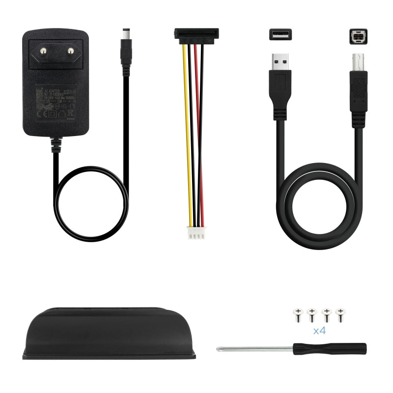 TooQ TQE-3520B caja externa HD 3.5"IDE/SATA3 Negra - detalle