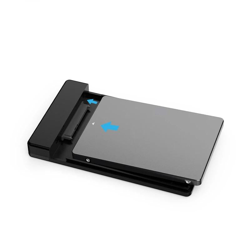 EWENT CAJA HDD/SDD SATA 2.5 SIN TORNILLOS USB 3.2 - detalle