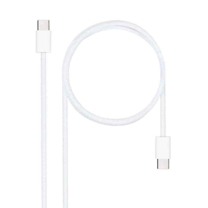 Nanocable Cable USB-C 2.0 60W USB-C/MM, 1m 