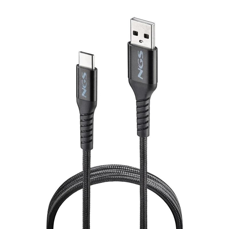 NGS CABLE CARGA RAPIDA USB A-USB-C 2.0 1MT 480BPS - detalle
