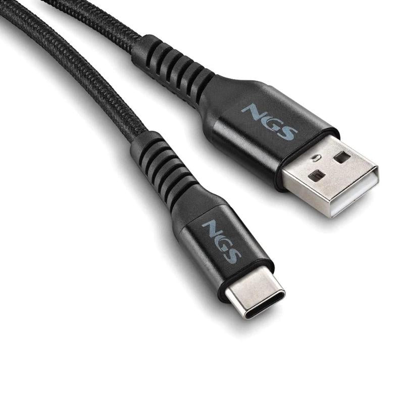 NGS CABLE CARGA RAPIDA USB A-USB-C 2.0 1MT 480BPS - detalle