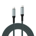 EWENT Cable USB 4 Gen 3 tipoC macho a macho 1m