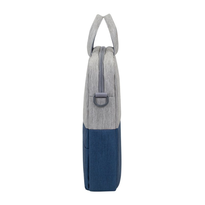 RIVACASE 7532 Grey/blue Prater Maletín 15,6" gris- - detalle