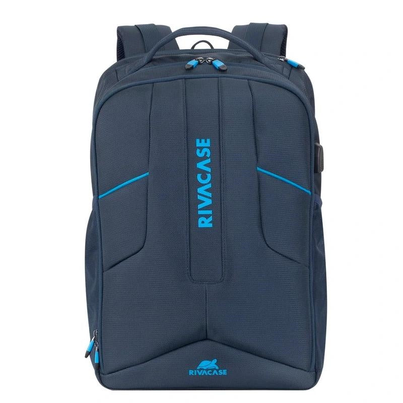 Mochila para xogos RIVACASE 7861 Borneo ECO azul 17,3" 