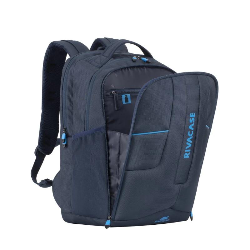 Mochila para xogos RIVACASE 7861 Borneo ECO azul 17,3" 