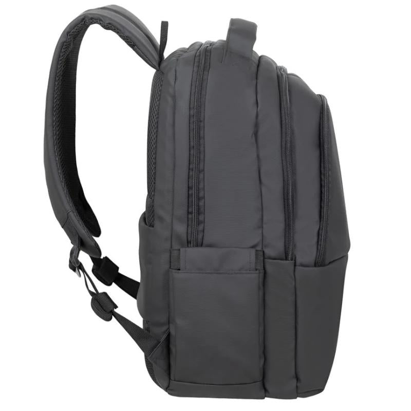 Mochila revestida negra RIVACASE 8435 Tegel ECO