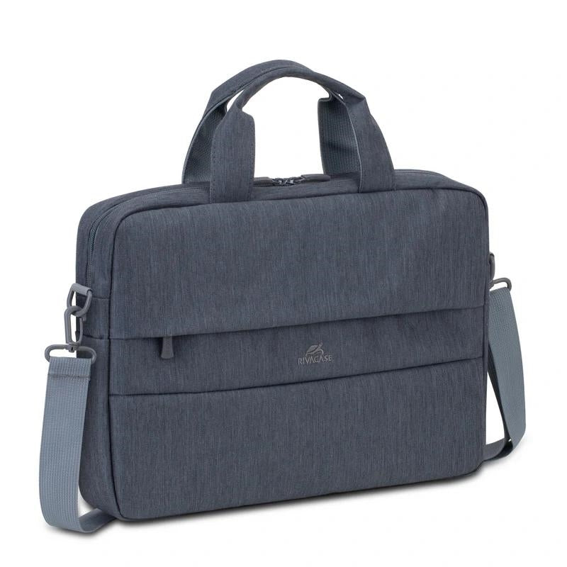 RIVACASE 7522 Maletin Antirobatori 14" Gris fosc