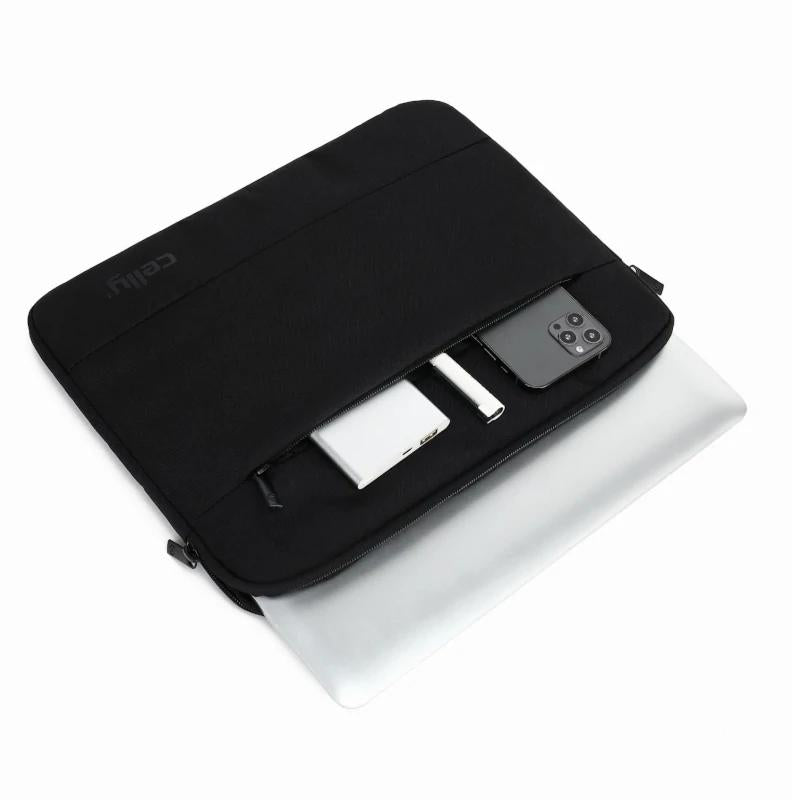 Celly Funda Portatil Sleeve fins a 13" Negre