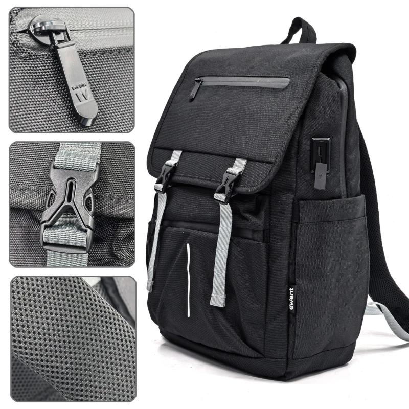 EWENT EW2537 Mochila 16.1" Vintage