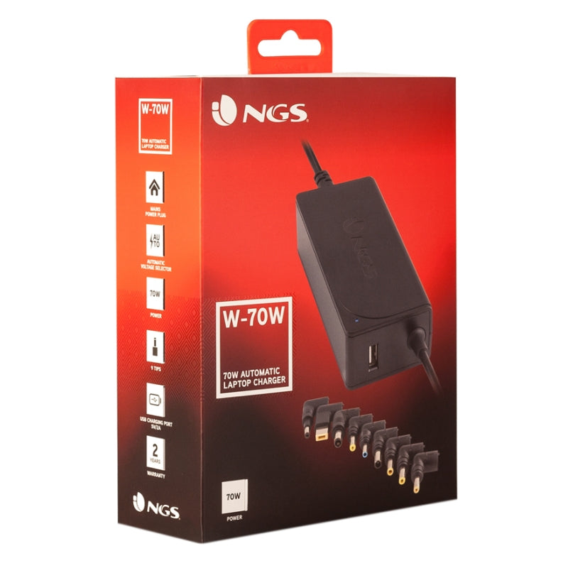 NGS Carregador Portàtil Sliml W-70