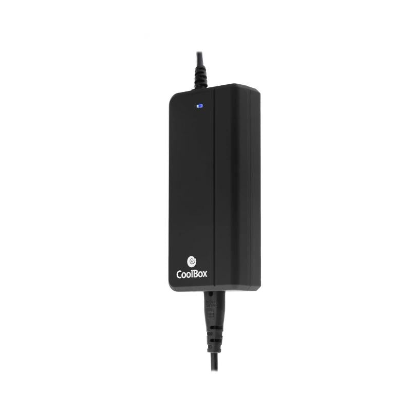 CoolBox Adaptador portàtil automàtic 90W USB 2.1A 