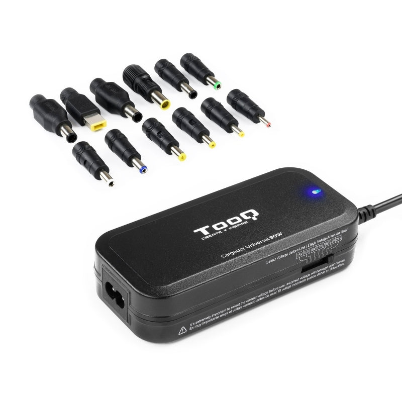 Tooq Carregador portàtil 90W manual 12 connectors