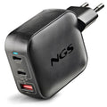 NGS CARGADOR GAN PARED ULTRARAPIDO 100W 3 P