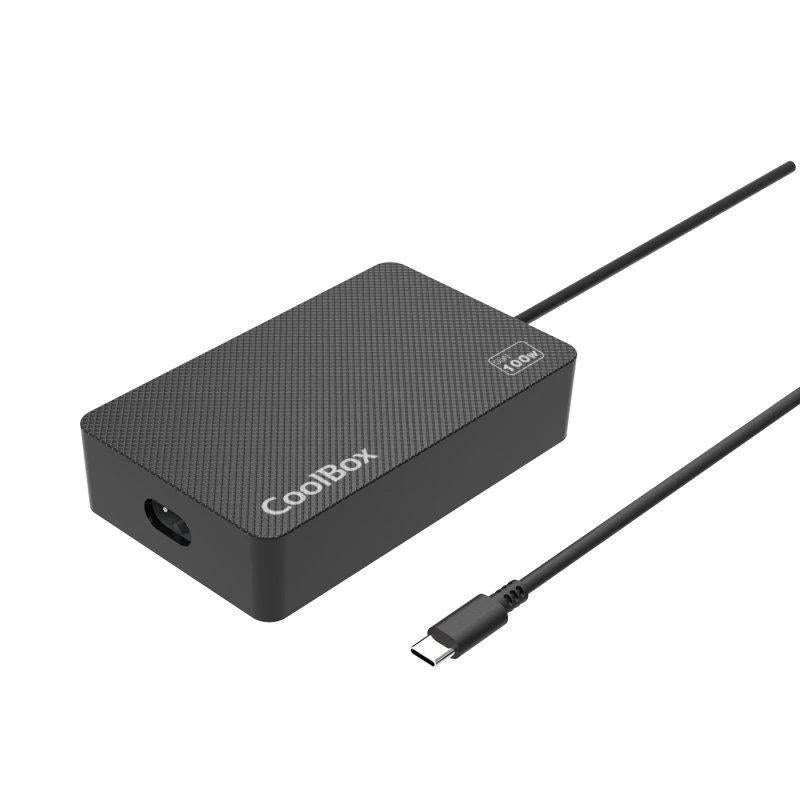 CoolBox Cargador Portátil GAN USB-C 100W - detalle