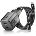 NGS Carg Nano GAN 100W PD3.0 TIPOC UltraRáp. Black