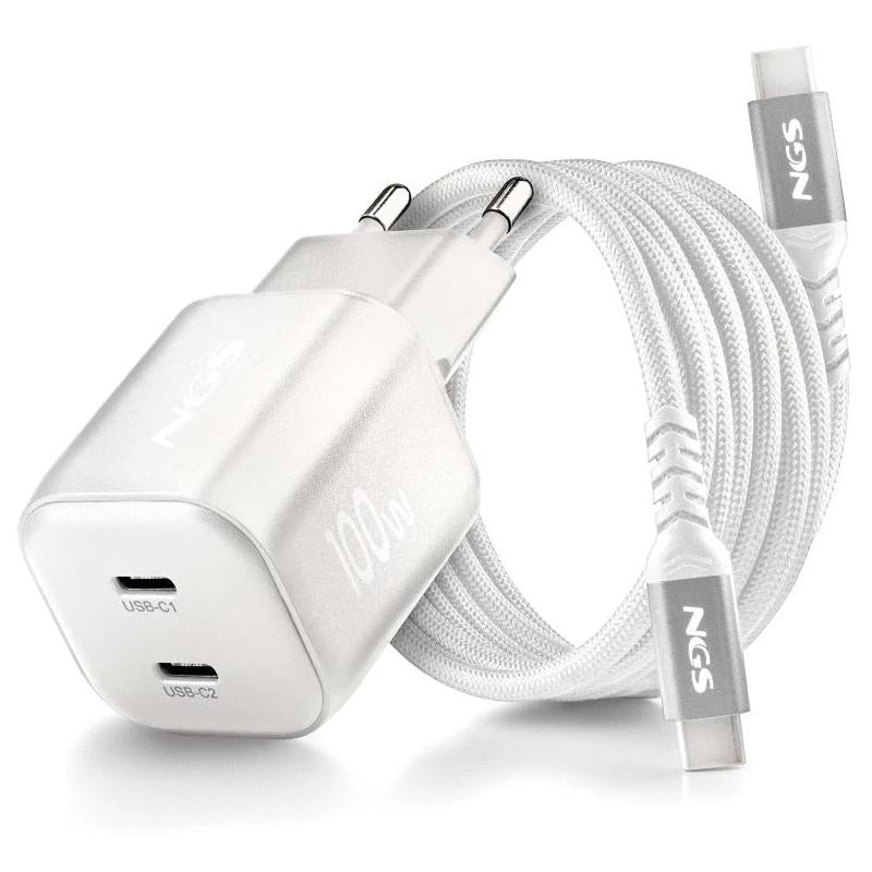 NGS Carg Nano GAN 100W PD3.0 TIPOC UltraRáp. White