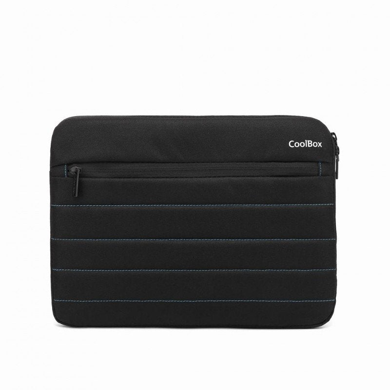 Funda para portátil Coolbox de 11,6" - Negra - Impermeable 