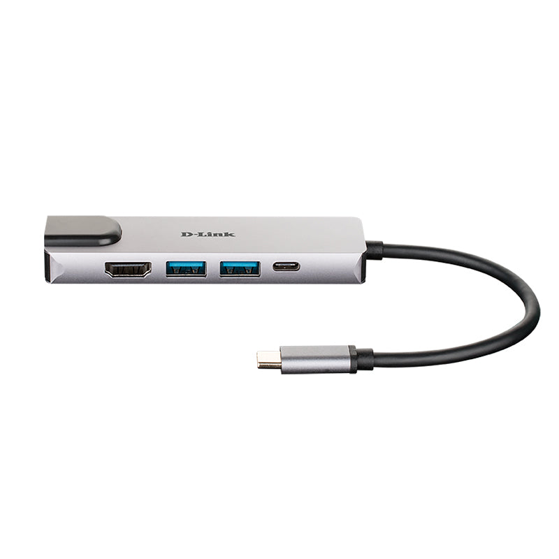 D-Link DUB-M520 Hub USB-C HDMI/2USB 3.0/USB-C/Ethe - detalle